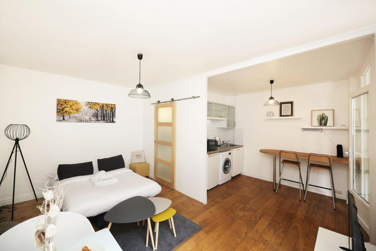 Apartament Zzz Letort - P2 Paryż Zewnętrze zdjęcie