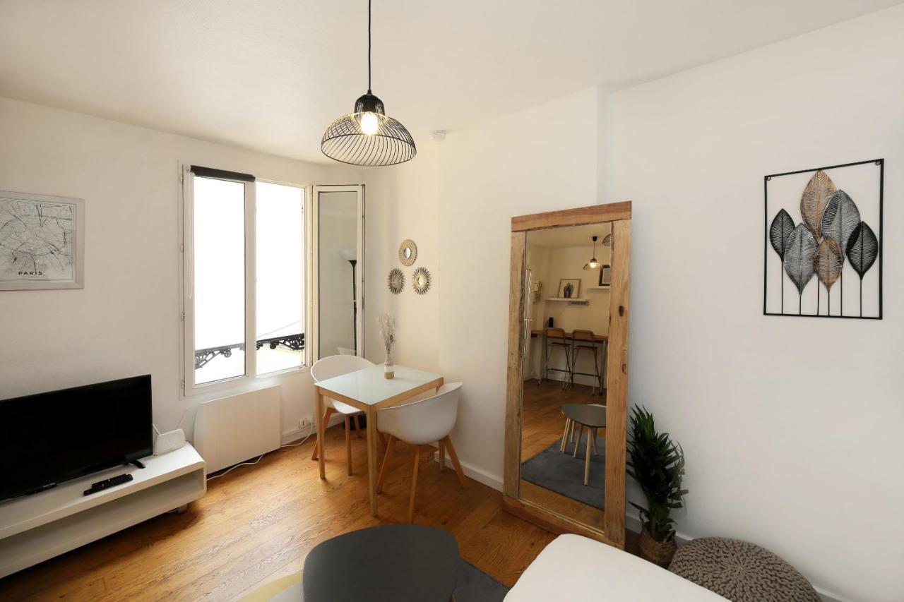 Apartament Zzz Letort - P2 Paryż Zewnętrze zdjęcie