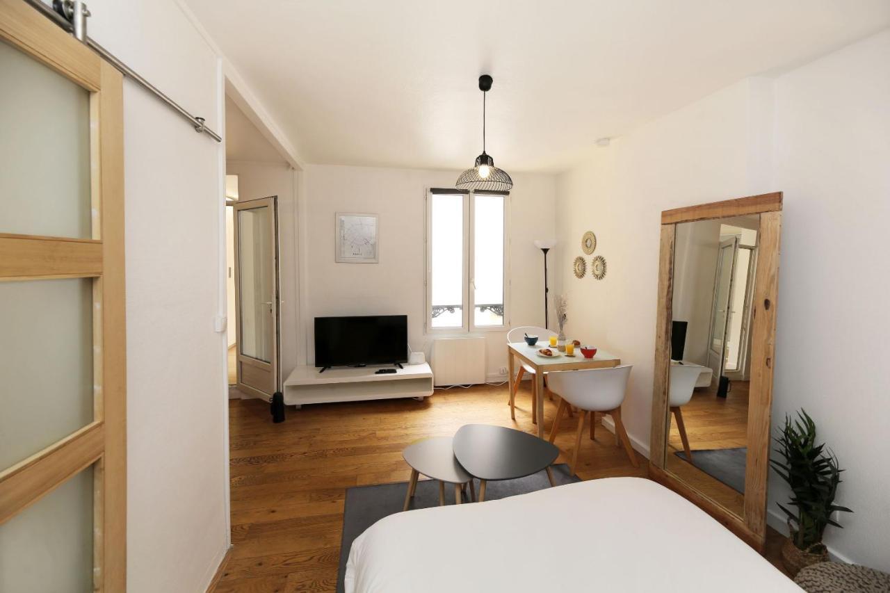 Apartament Zzz Letort - P2 Paryż Zewnętrze zdjęcie